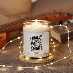 Smart Graduate - 9oz - Candle for Graduation Gifts