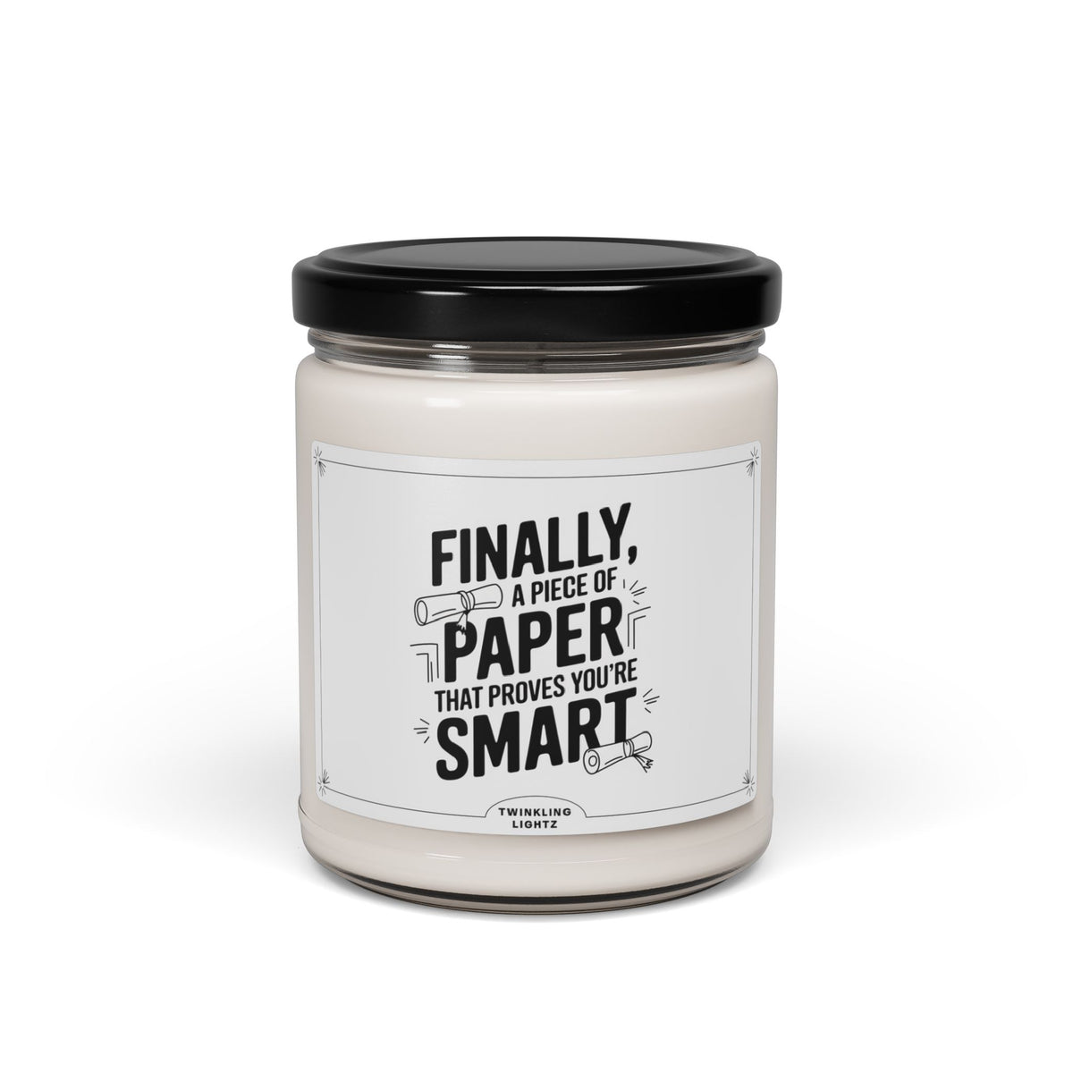 Smart Graduate - 9oz - Candle for Graduation Gifts
