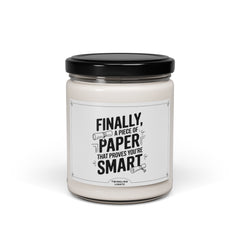 Smart Graduate - 9oz - Candle for Graduation Gifts